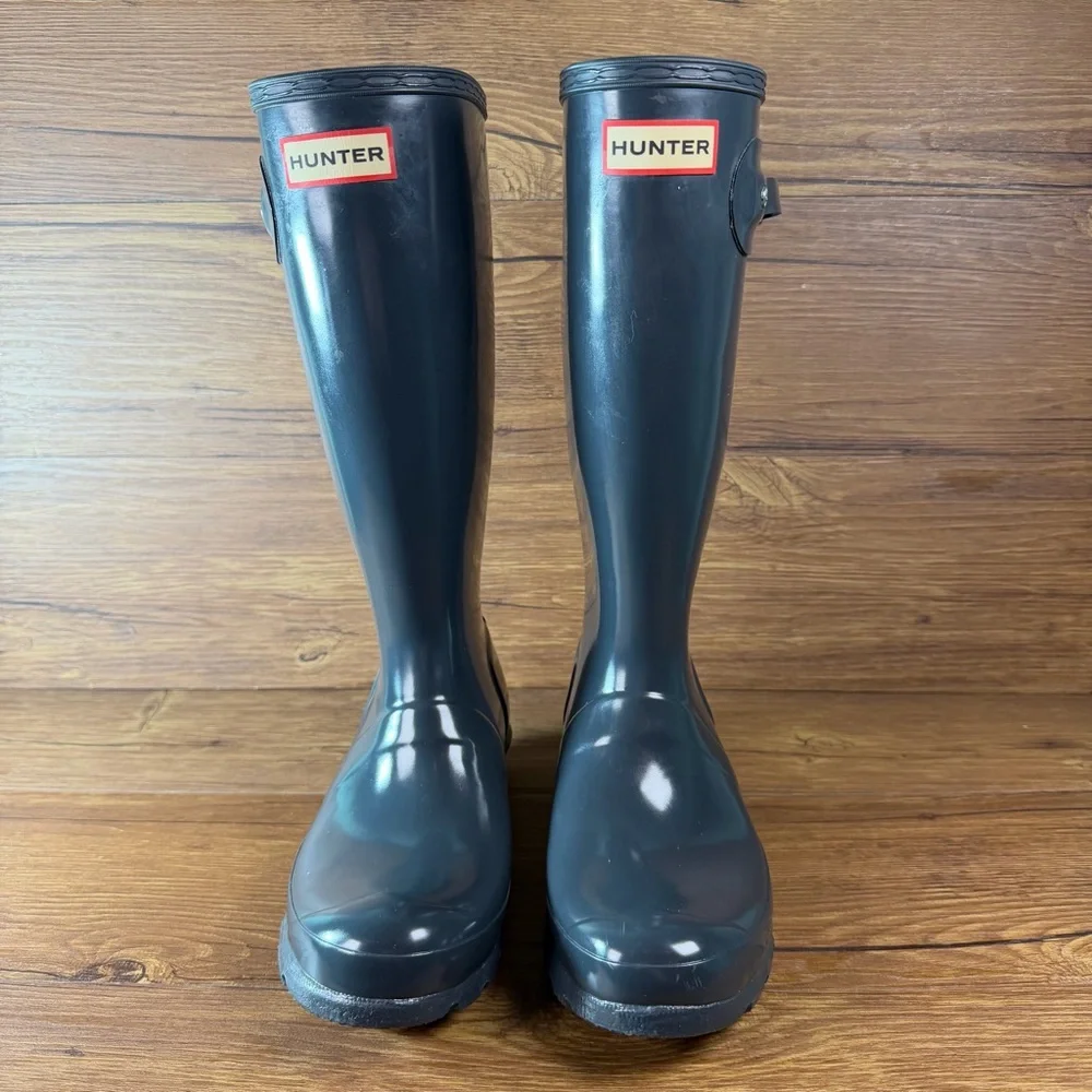 Hunter Rain‎ Boots Waterproof Shoes Girl’s Size 6Y